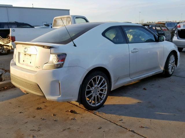 JTKJF5C7XE3070189 - 2014 TOYOTA SCION TC 白色 照片 4