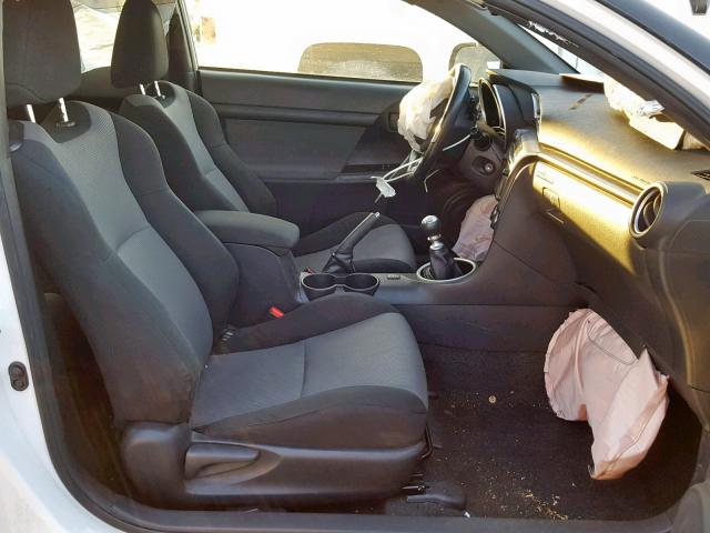 JTKJF5C7XE3070189 - 2014 TOYOTA SCION TC 白色 照片 5