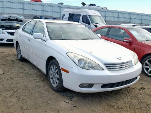 JTHBA30G245051950 - 2004 LEXUS ES 330 WHITE photo 1