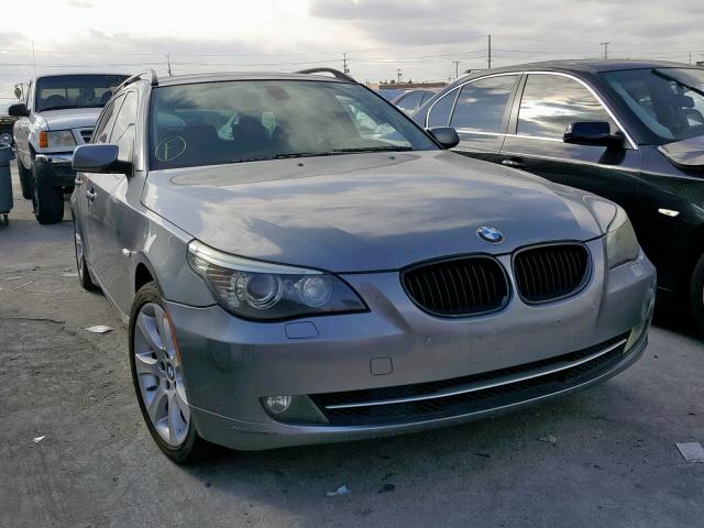 WBAPT73538CX00799 - 2008 BMW 535 XI GRAY photo 1