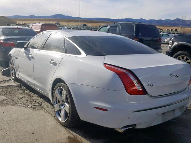 SAJWA1CB9BLV14393 - 2011 JAGUAR XJ BASE WHITE photo 3