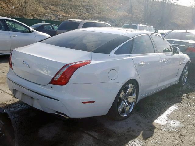 SAJWA1CB9BLV14393 - 2011 JAGUAR XJ BASE WHITE photo 4