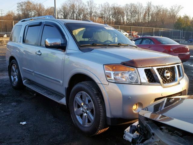 5N1AA0NE1BN605362 - 2011 NISSAN ARMADA PLA SILVER photo 1