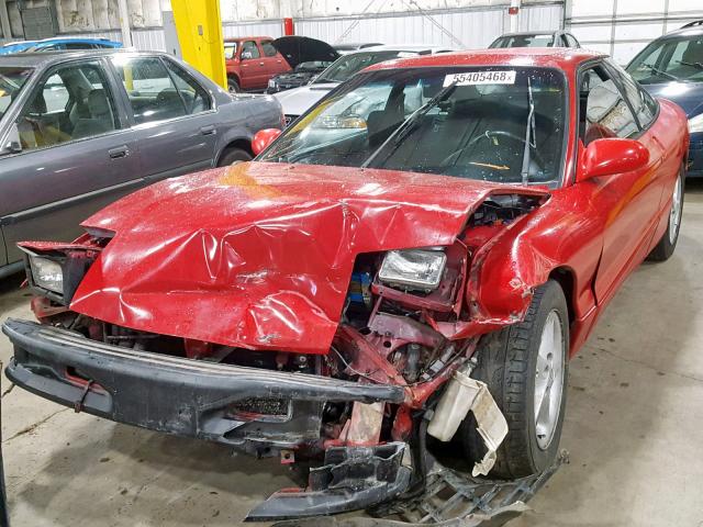 1ZVCT22B5P5224938 - 1993 FORD PROBE GT RED photo 2