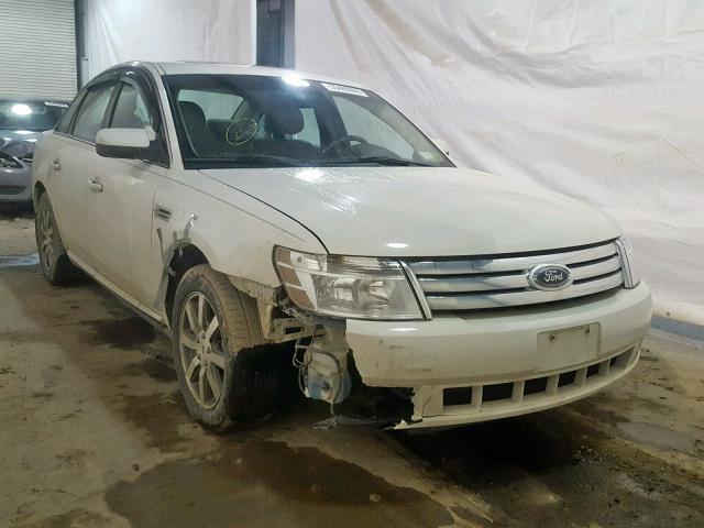 1FAHP24W59G123604 - 2009 FORD TAURUS SEL WHITE photo 1