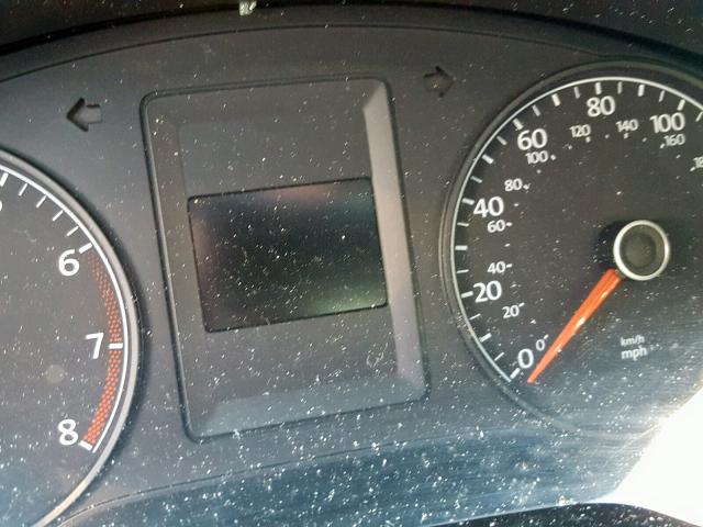 3VW2K7AJ8EM255130 - 2014 VOLKSWAGEN JETTA BASE Արծաթագույն լուսանկար 8