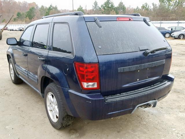 1J4GR48K45C677375 - 2005 JEEP GRAND CHER BLUE photo 3