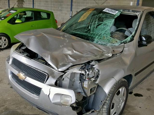 1GNDV23W38D180844 - 2008 CHEVROLET UPLANDER L 灰色 照片 9
