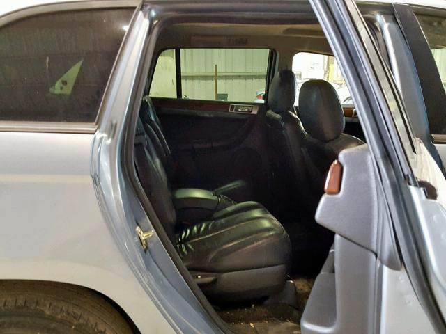 2A4GM68476R613819 - 2006 CHRYSLER PACIFICA T SILVER photo 6