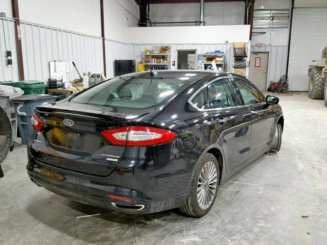 3FA6P0K97GR316917 - 2016 FORD FUSION TIT BLACK photo 4