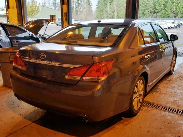 4T1BK3DB7BU384432 - 2011 TOYOTA AVALON BAS Boz foto 4
