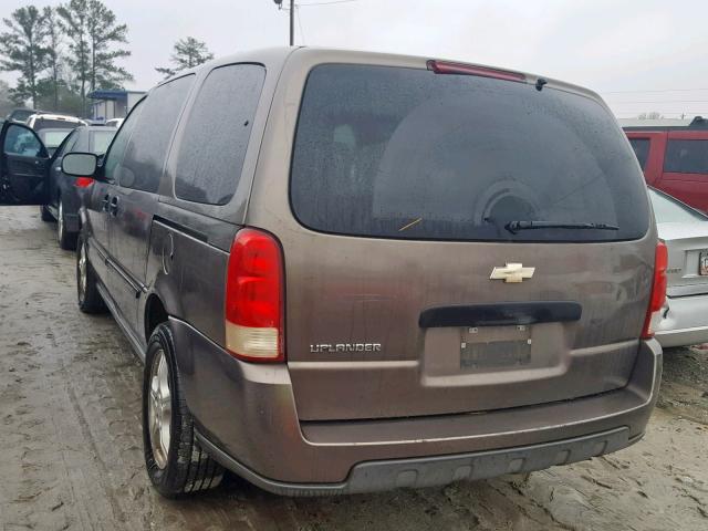 1GNDV03L35D219244 - 2005 CHEVROLET UPLANDER TAN photo 3