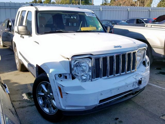 1J4PN5GK4BW557220 - 2011 JEEP LIBERTY LI WHITE photo 1