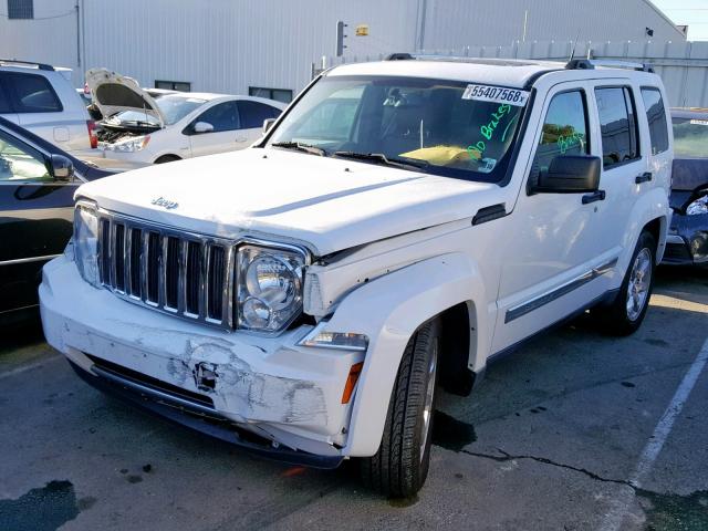 1J4PN5GK4BW557220 - 2011 JEEP LIBERTY LI WHITE photo 2