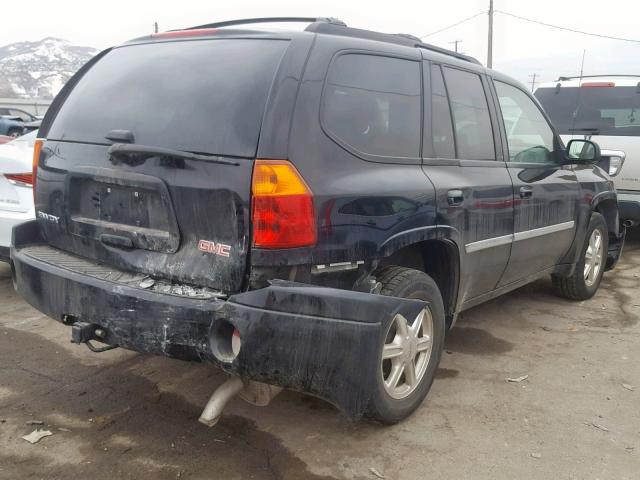 1GKDT13S572280089 - 2007 GMC ENVOY BLACK photo 4