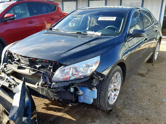 1G11C5SL8EF263267 - 2014 CHEVROLET MALIBU 1LT BLACK photo 2