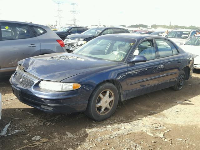 2G4WB55K531246123 - 2003 BUICK REGAL LS BLUE photo 2