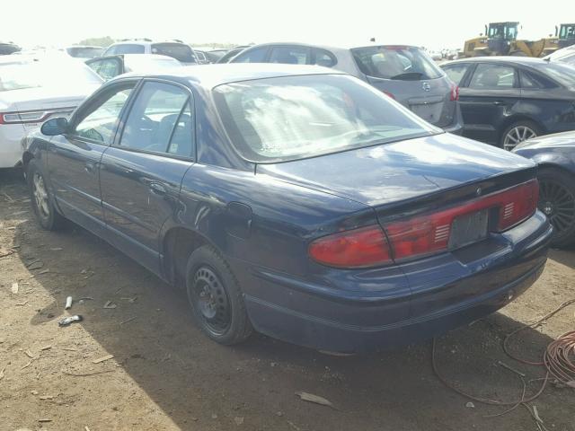 2G4WB55K531246123 - 2003 BUICK REGAL LS BLUE photo 3