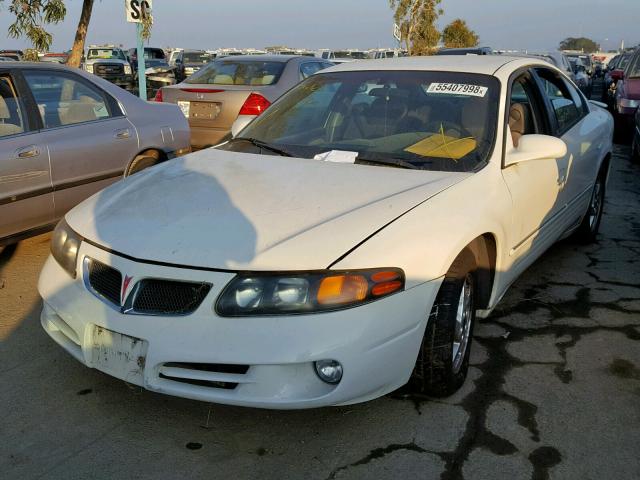 1G2HX52K934112422 - 2003 PONTIAC BONNEVILLE WHITE photo 2