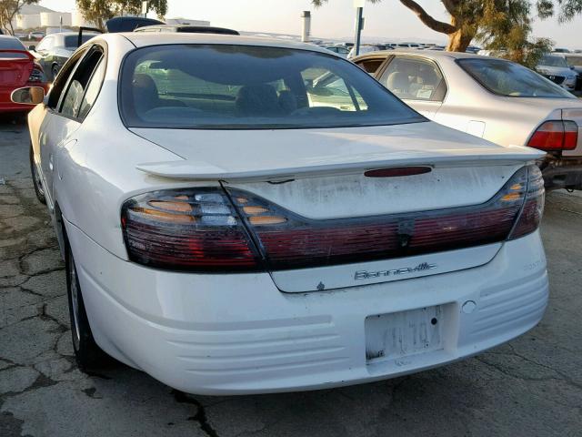 1G2HX52K934112422 - 2003 PONTIAC BONNEVILLE WHITE photo 3