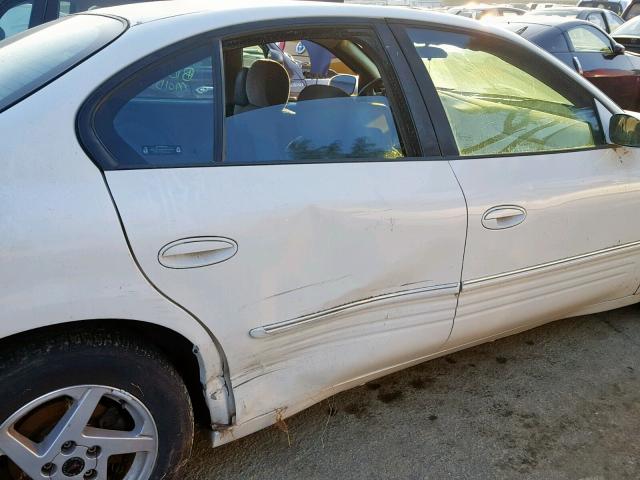 1G2HX52K934112422 - 2003 PONTIAC BONNEVILLE WHITE photo 9