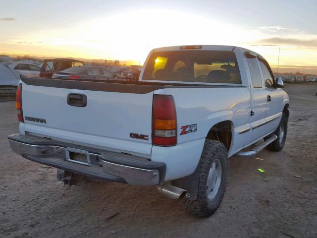 2GTEK19T521249193 - 2002 GMC NEW SIERRA WHITE photo 4