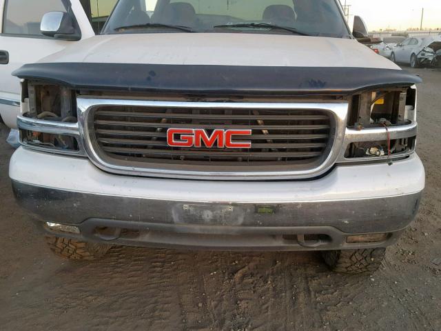 2GTEK19T521249193 - 2002 GMC NEW SIERRA WHITE photo 9