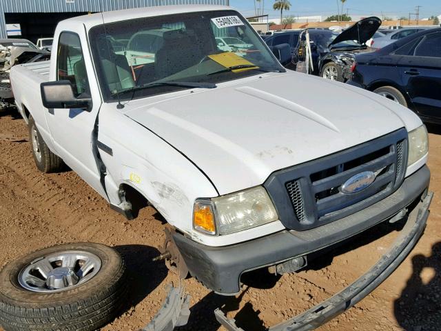 1FTYR10D07PA73260 - 2007 FORD RANGER WHITE photo 1