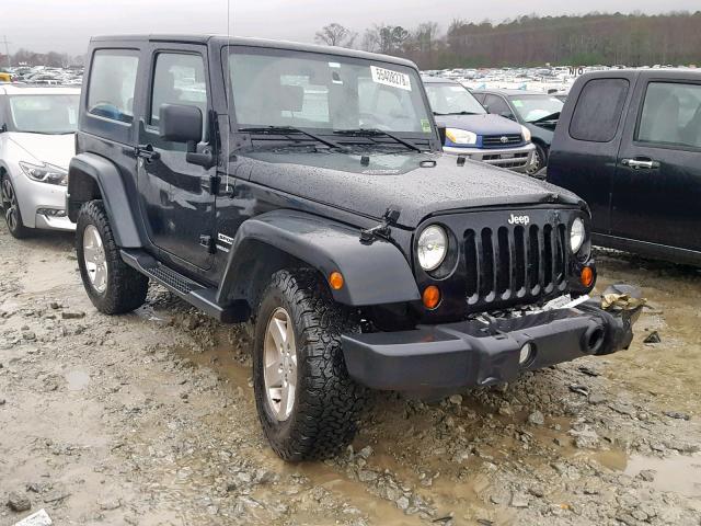 1J4AA2D18AL230668 - 2010 JEEP WRANGLER S BLACK photo 1