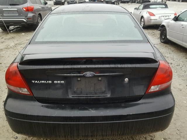 1FAFP55224A167091 - 2004 FORD TAURUS SES BLACK photo 9