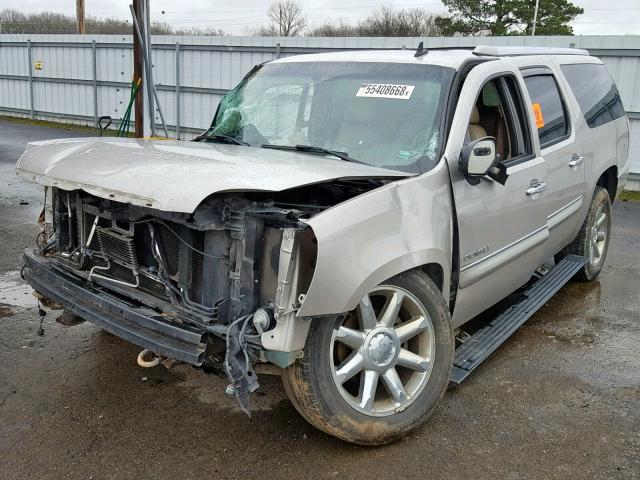 1GKFK66888J149660 - 2008 GMC YUKON XL D SILVER photo 2