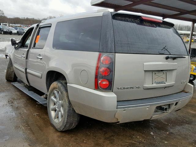 1GKFK66888J149660 - 2008 GMC YUKON XL D SILVER photo 3