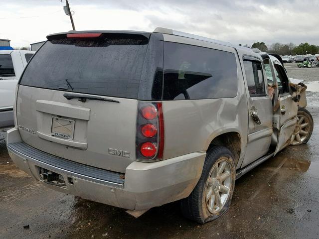 1GKFK66888J149660 - 2008 GMC YUKON XL D SILVER photo 4