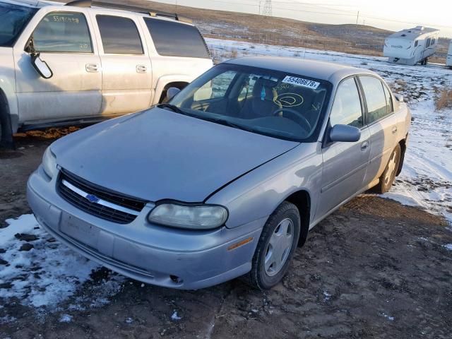 1G1NE52J4Y6320188 - 2000 CHEVROLET MALIBU LS ნაცრისფერი ფოტო 2