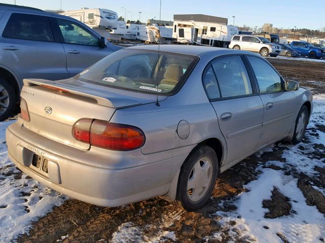 1G1NE52J4Y6320188 - 2000 CHEVROLET MALIBU LS ნაცრისფერი ფოტო 4