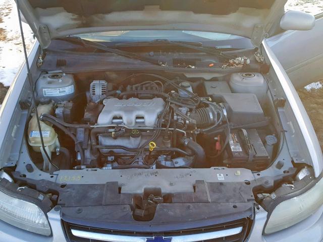 1G1NE52J4Y6320188 - 2000 CHEVROLET MALIBU LS ნაცრისფერი ფოტო 7