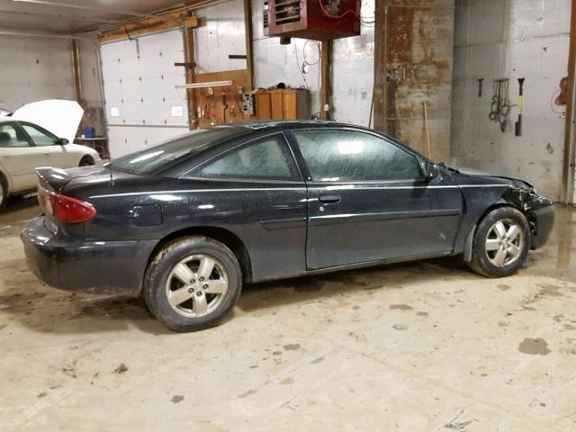 1G1JF12F747277079 - 2004 CHEVROLET CAVALIER L BLACK photo 9