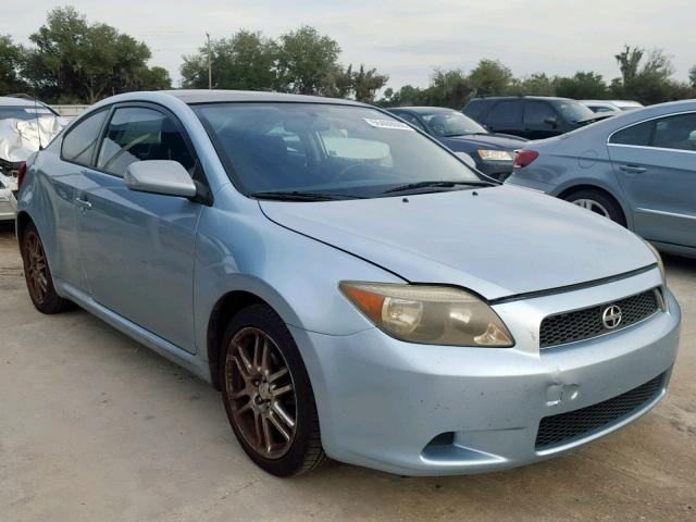 JTKDE177560121622 - 2006 TOYOTA SCION BLUE photo 1