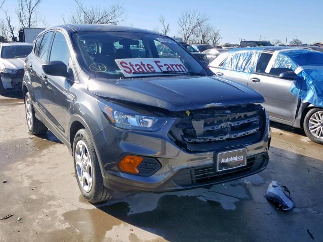 1FMCU0F7XJUD28666 - 2018 FORD ESCAPE S BLACK photo 1