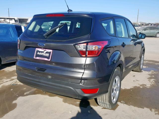 1FMCU0F7XJUD28666 - 2018 FORD ESCAPE S BLACK photo 4