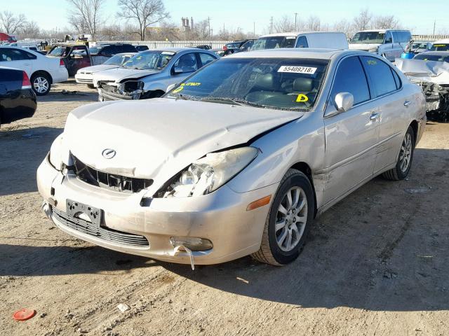 JTHBF30G830137227 - 2003 LEXUS ES 300 TAN photo 2