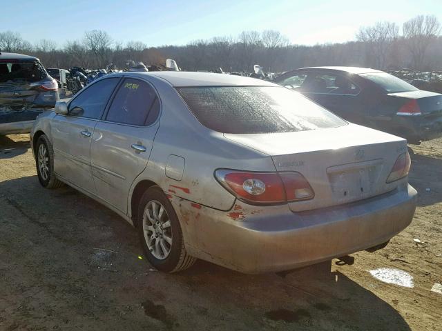 JTHBF30G830137227 - 2003 LEXUS ES 300 TAN photo 3