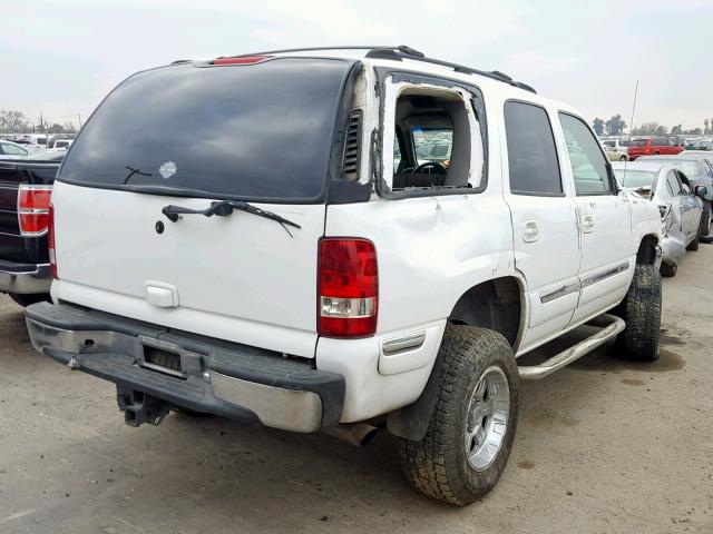 1GKEK13T41R189023 - 2001 GMC YUKON WHITE photo 4