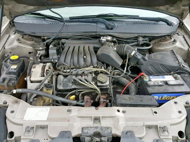 1FAFP55213G192348 - 2003 FORD TAURUS SES TAN photo 7