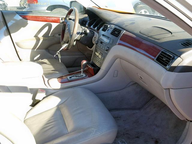 JTHBF30G030089819 - 2003 LEXUS ES 300 GRAY photo 5