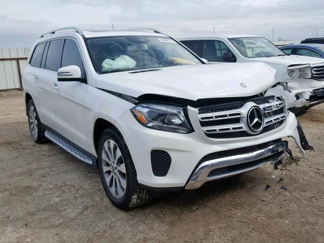 4JGDF6EE4HA936969 - 2017 MERCEDES-BENZ GLS 450 4M WHITE photo 1