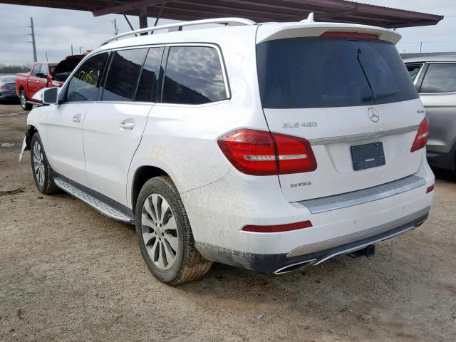 4JGDF6EE4HA936969 - 2017 MERCEDES-BENZ GLS 450 4M WHITE photo 3