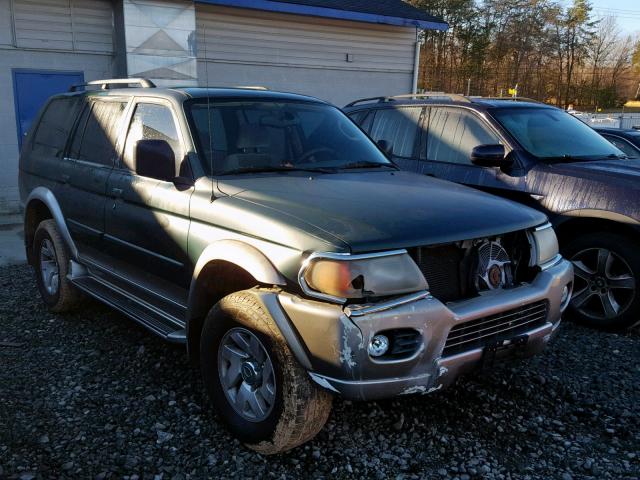 JA4MT31HX1P041298 - 2001 MITSUBISHI MONTERO SP GREEN photo 1