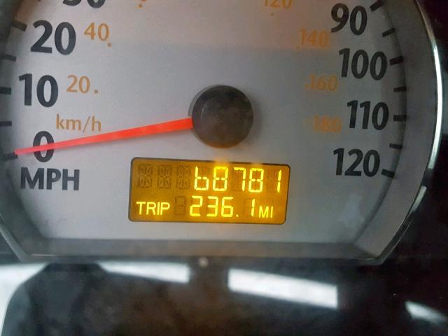 1G8AL52F75Z165745 - 2005 SATURN ION LEVEL GRAY photo 8