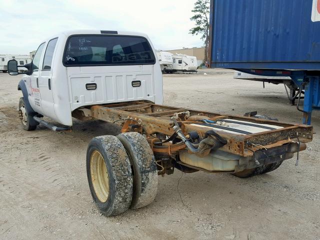 1FDAW56P57EA79727 - 2007 FORD F550 SUPER WHITE photo 3